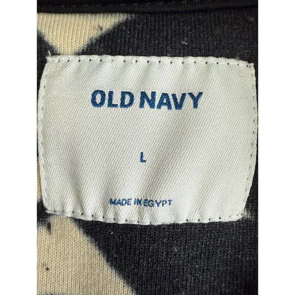 Old Navy Men's Cozy Sherpa Half Zip Mock-Neck Fleece Pullover Aztec Print Size L - Picture 4 of 11